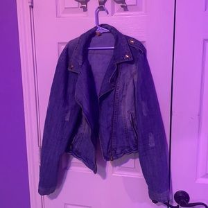 Cropped Jean jacket